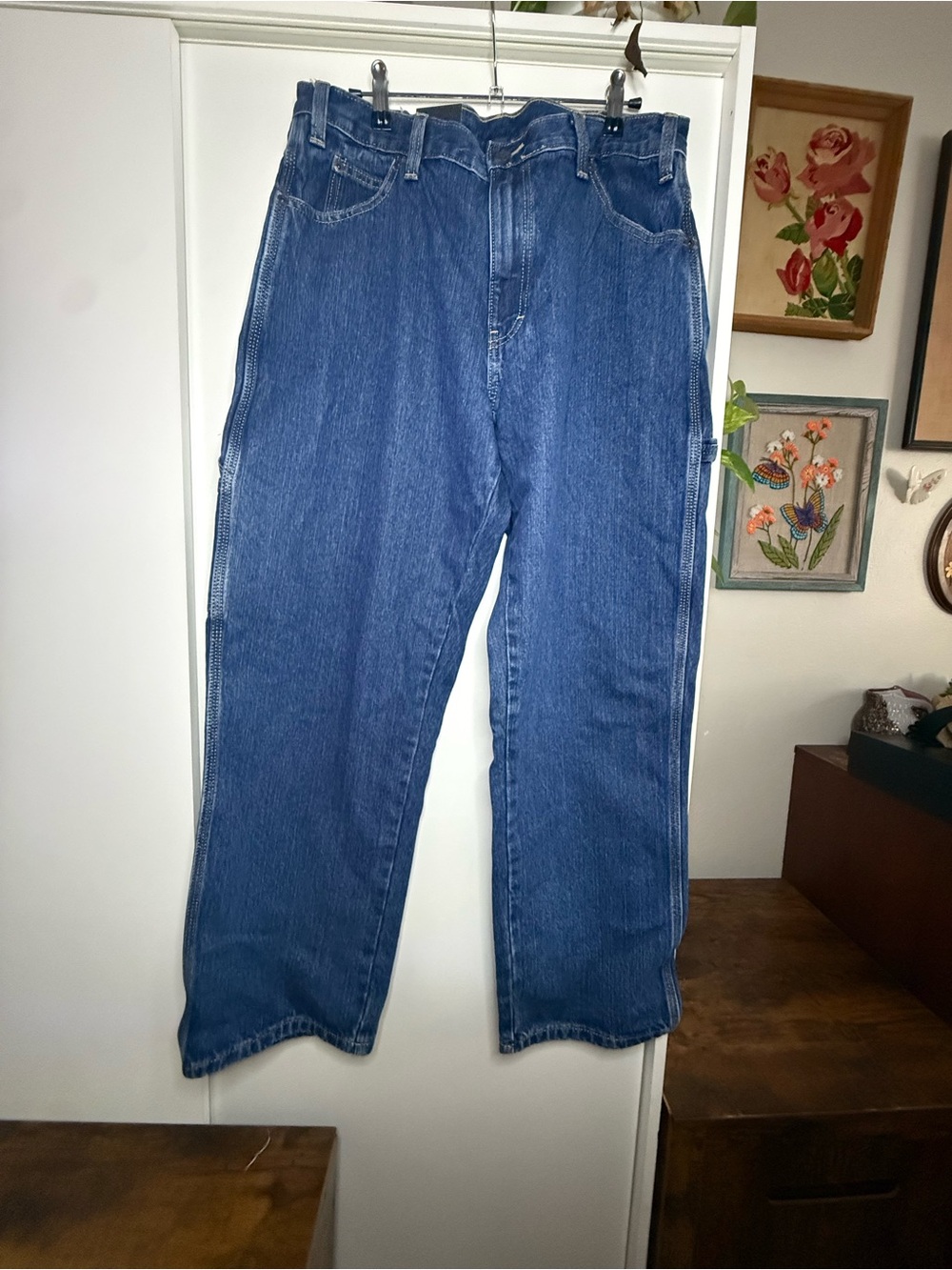 Dickies Relaxed Fit Blue Denim Jeans